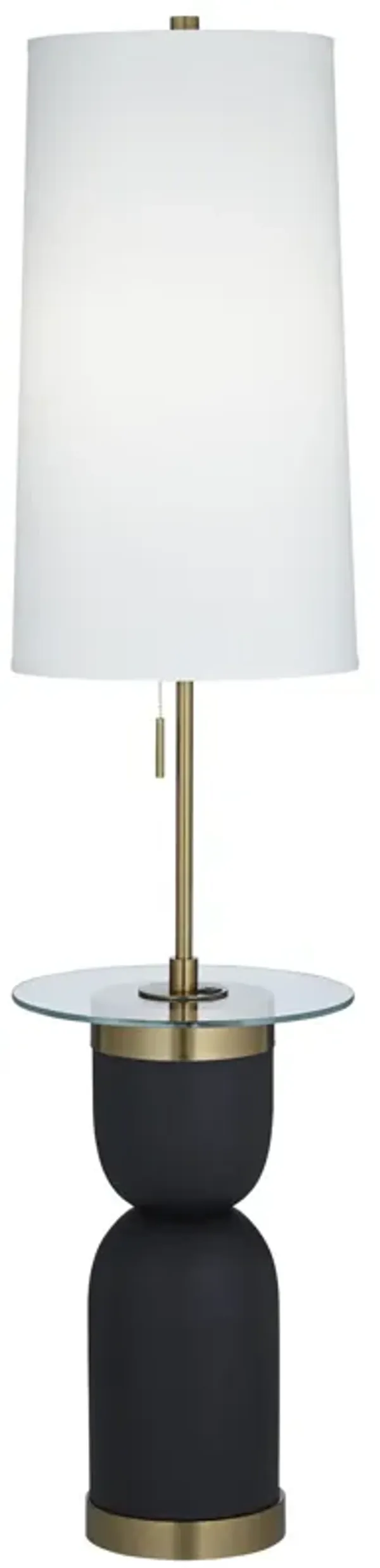 Metal With Tray Floor Lamp