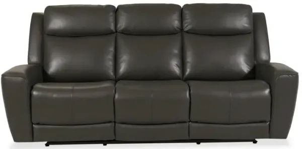Denali Manual Leather Reclining Sofa