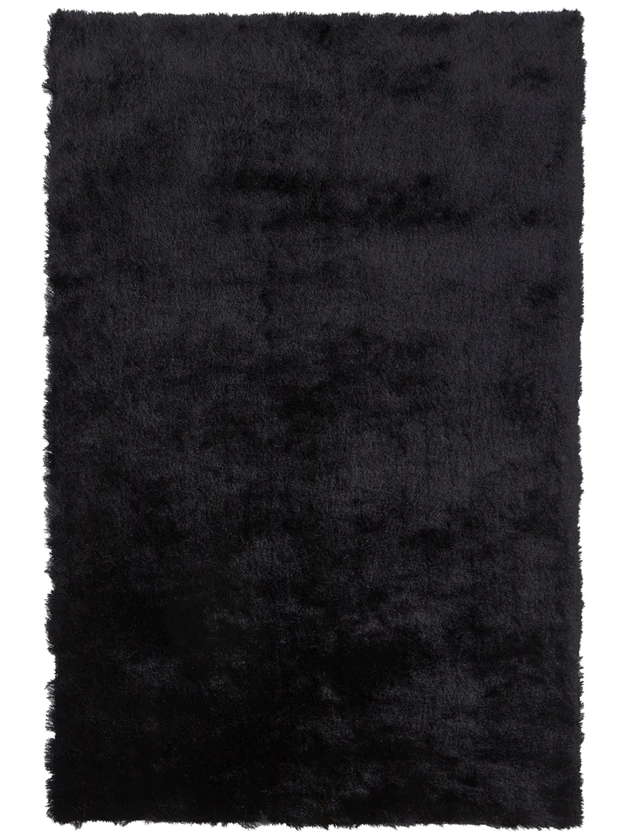 Indochine 4550F Black 2'6" x 6' Rug