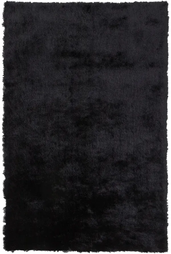 Indochine 4550F Black 2'6" x 6' Rug