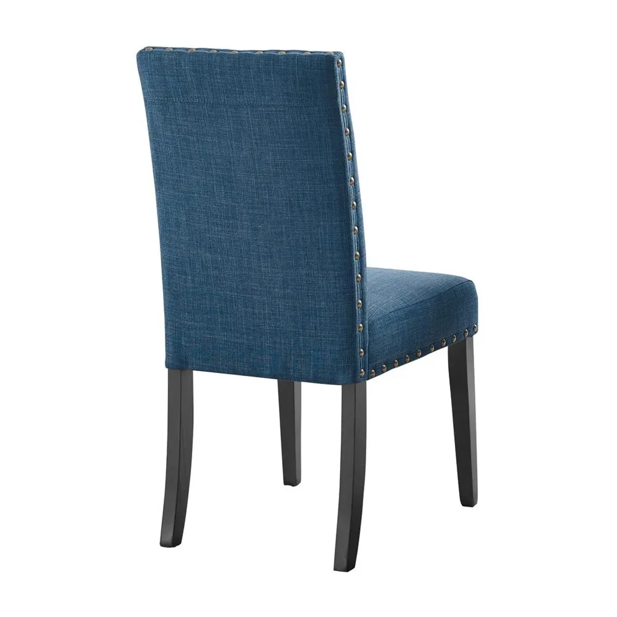 New Classic Furniture Furniture Crispin 19 Fabric Dining Chairs in Blue (Set of 2)