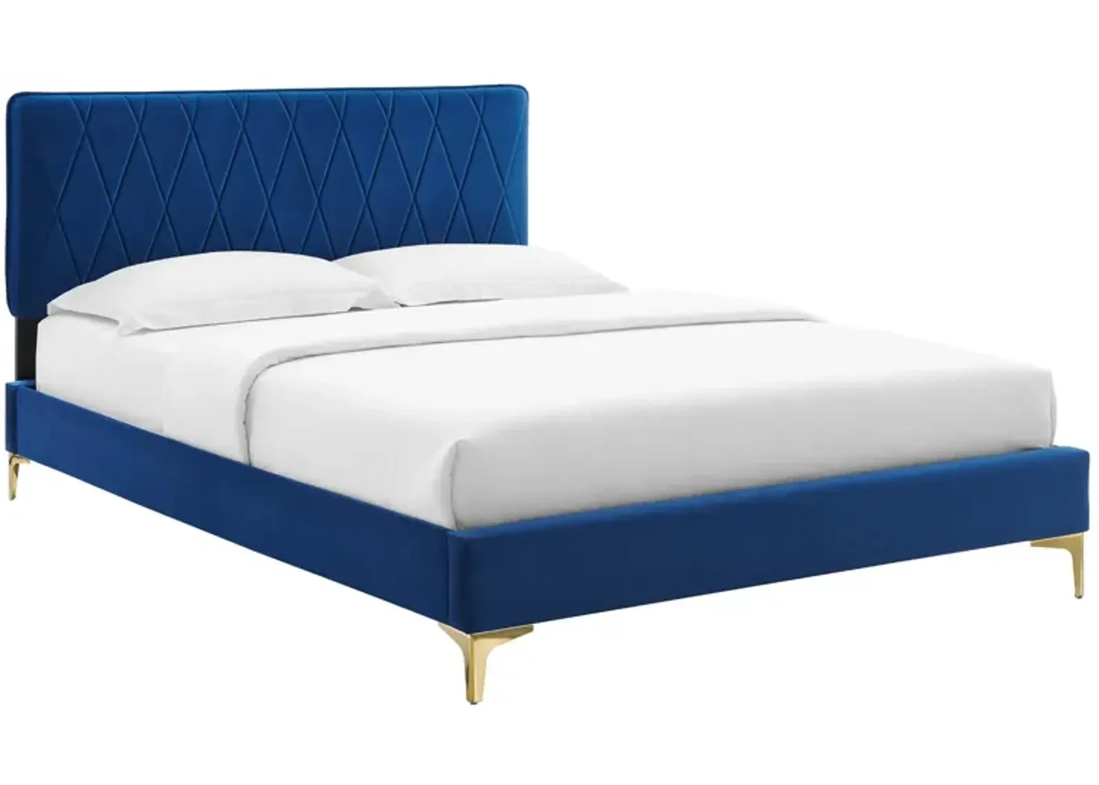 Modway - Phillipa Performance Velvet King Platform Bed