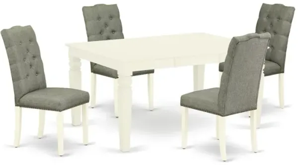 Dining Room Set Linen White