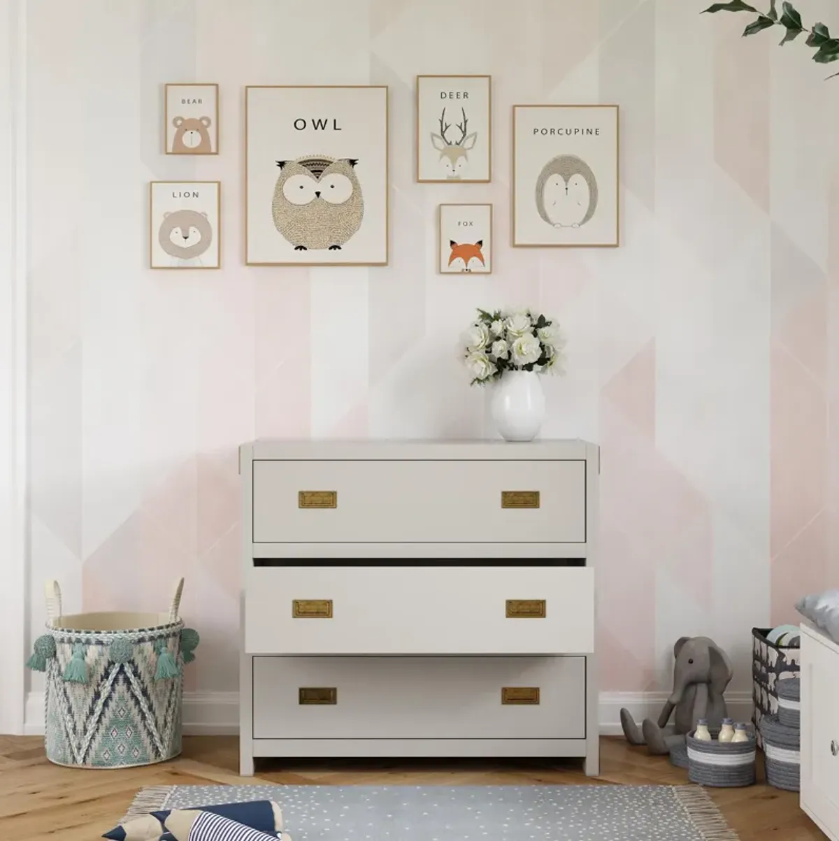 Baby Relax Miles Nursery 3-Drawer Dresser