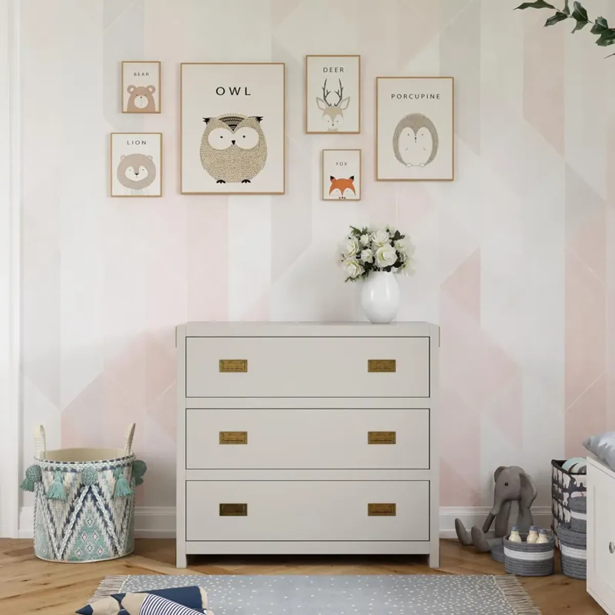 Baby Relax Miles Nursery 3-Drawer Dresser