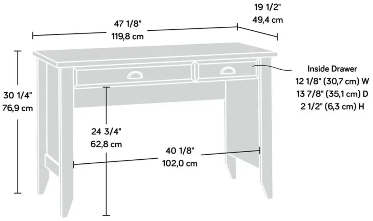 Sauder Shoal Creek Computer Desk Jw