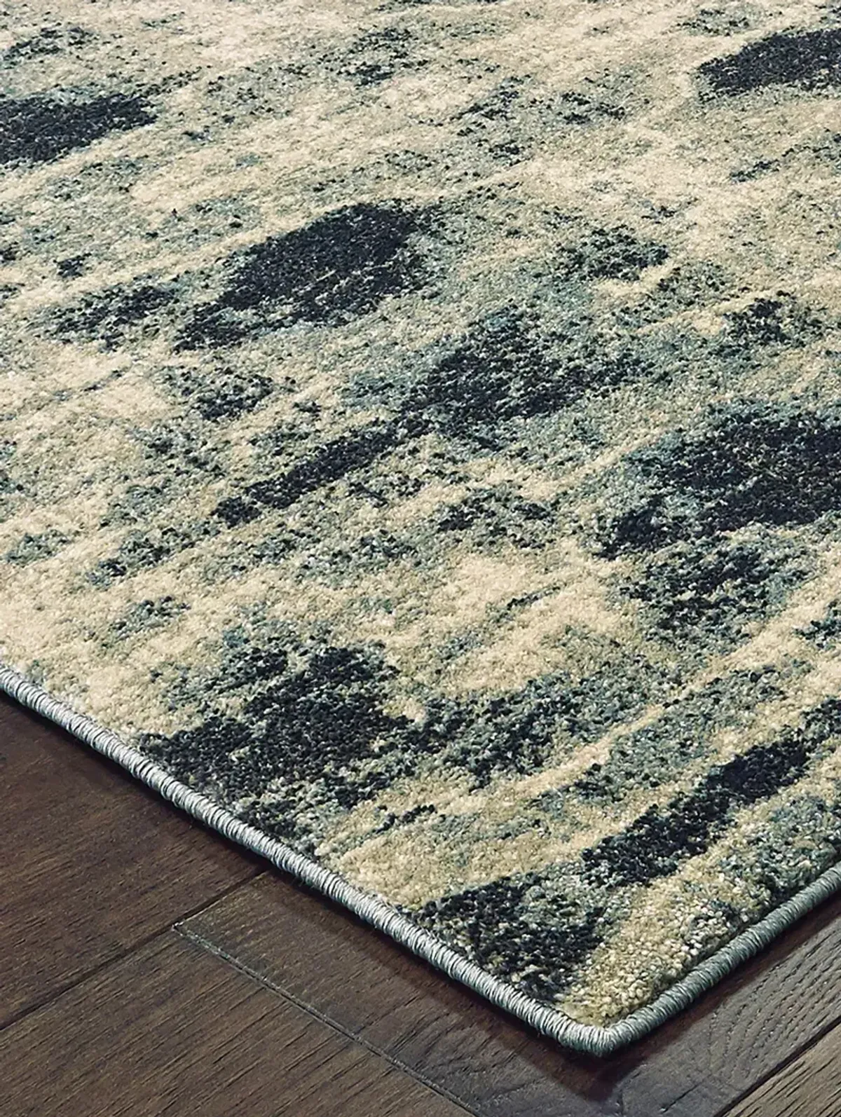 Raleigh 1'10" x 3' Grey Rug