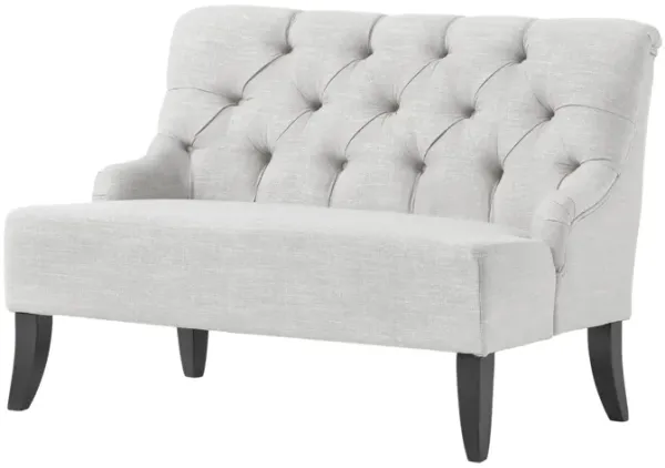 Merax French-Inspired Tufted Upholstered Settee