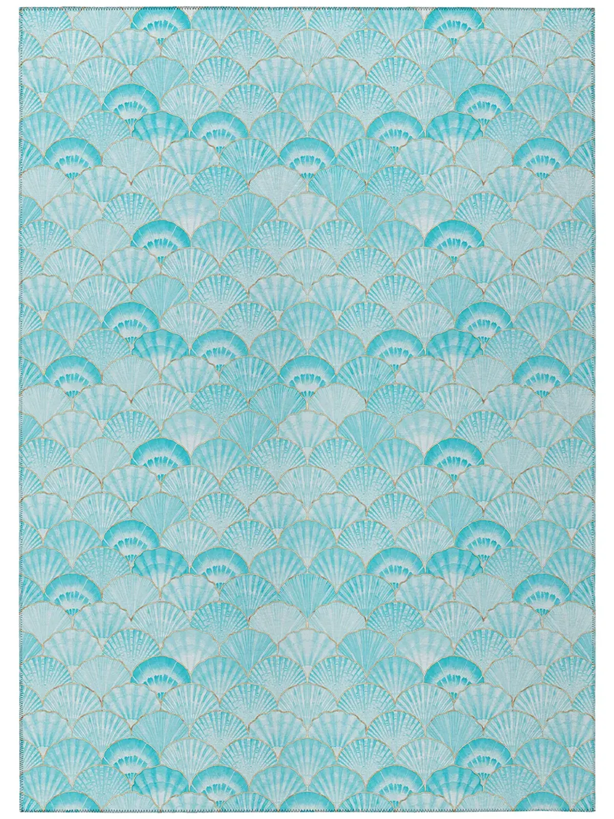 Seabreeze SZ2 Teal 30" x 46" Rug