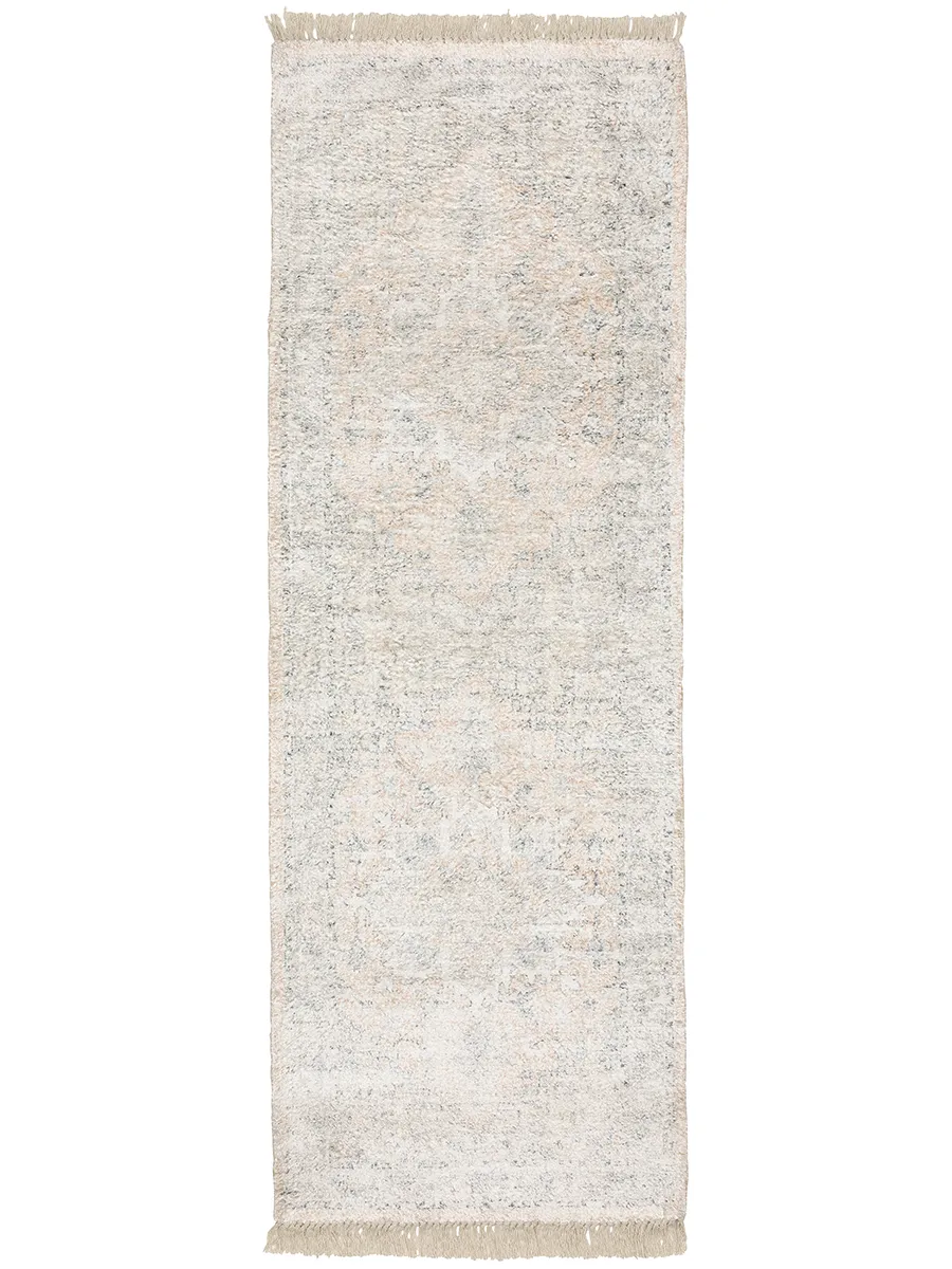 Malabar 2'6" x 8' Beige Rug