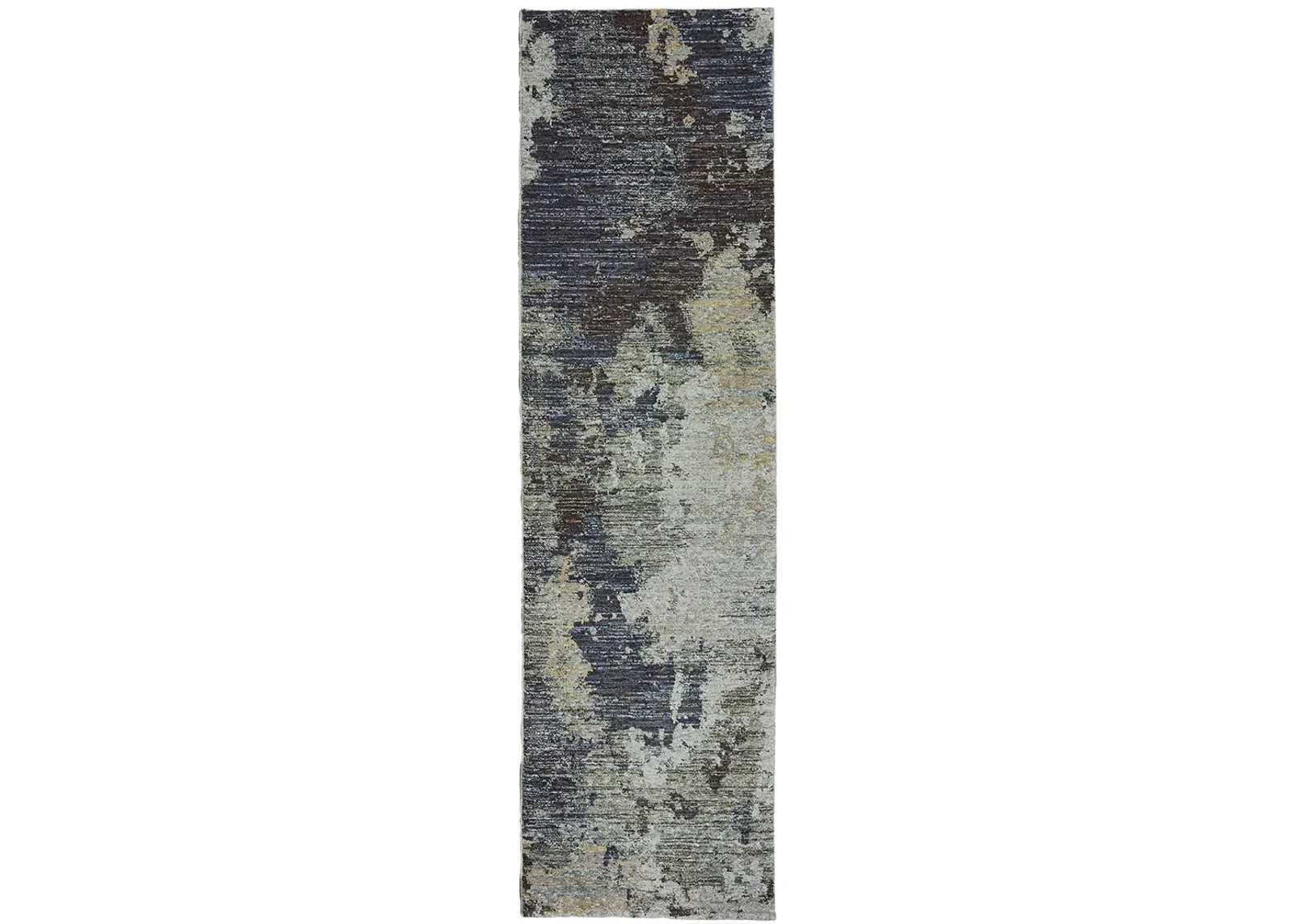 Evolution 2'3" x 8' Navy Rug