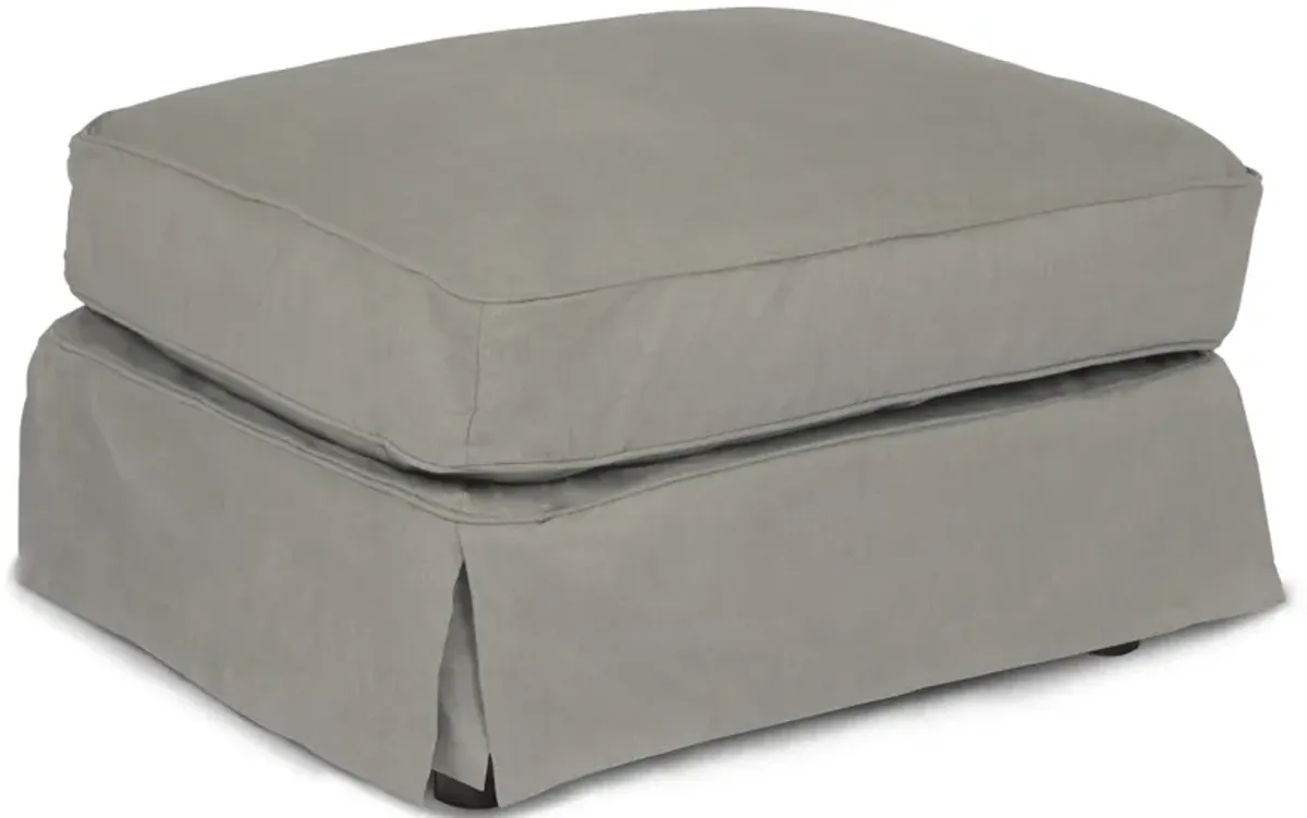 Americana Upholstered Pillow Top Ottoman