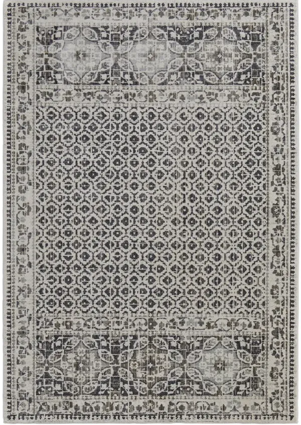 Kano 3874F Ivory/Taupe/Gray 6'7" x 9'6" Rug