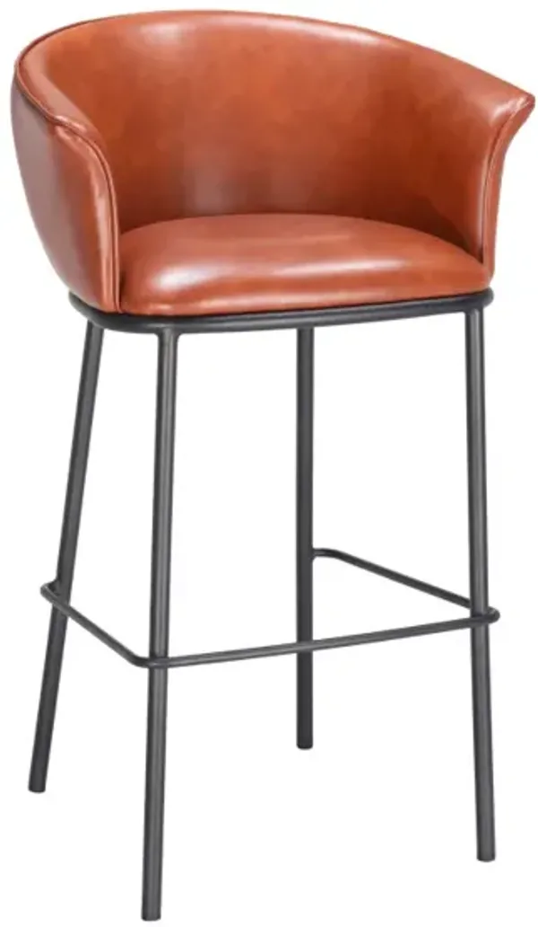 Garston Barstool Brown