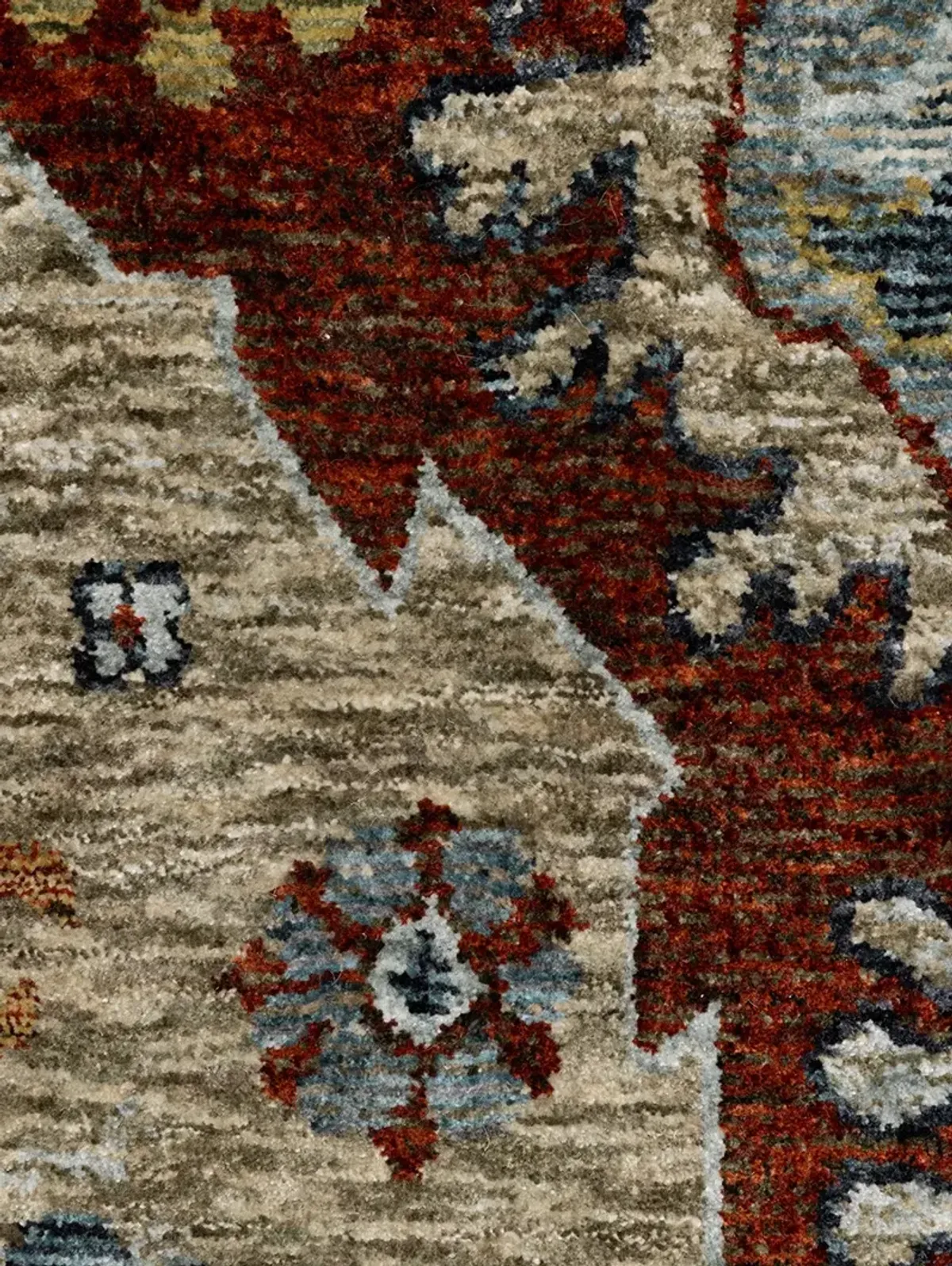 Aberdeen 7'10" x 10'10" Red Rug