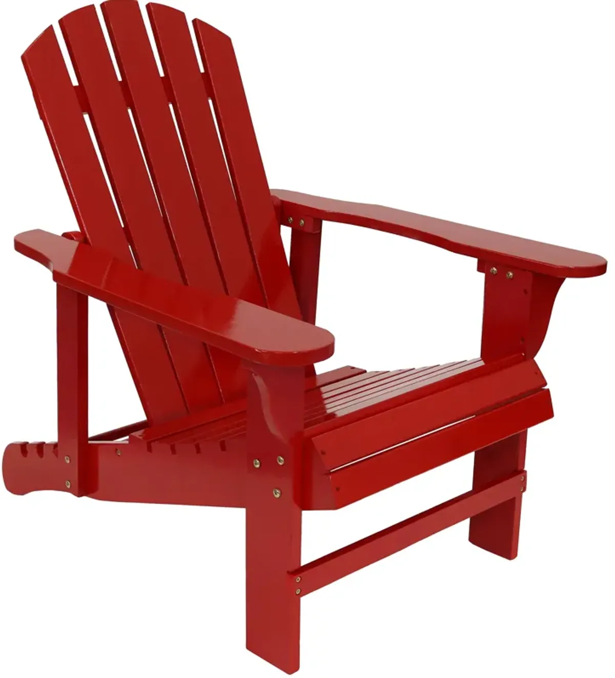 Sunnydaze Fir Wood Adirondack Chair with Adjustable Back