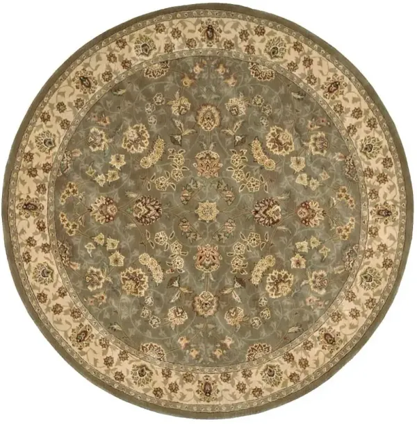 Nourison 2000 2003 Olive 6' x Round Rug