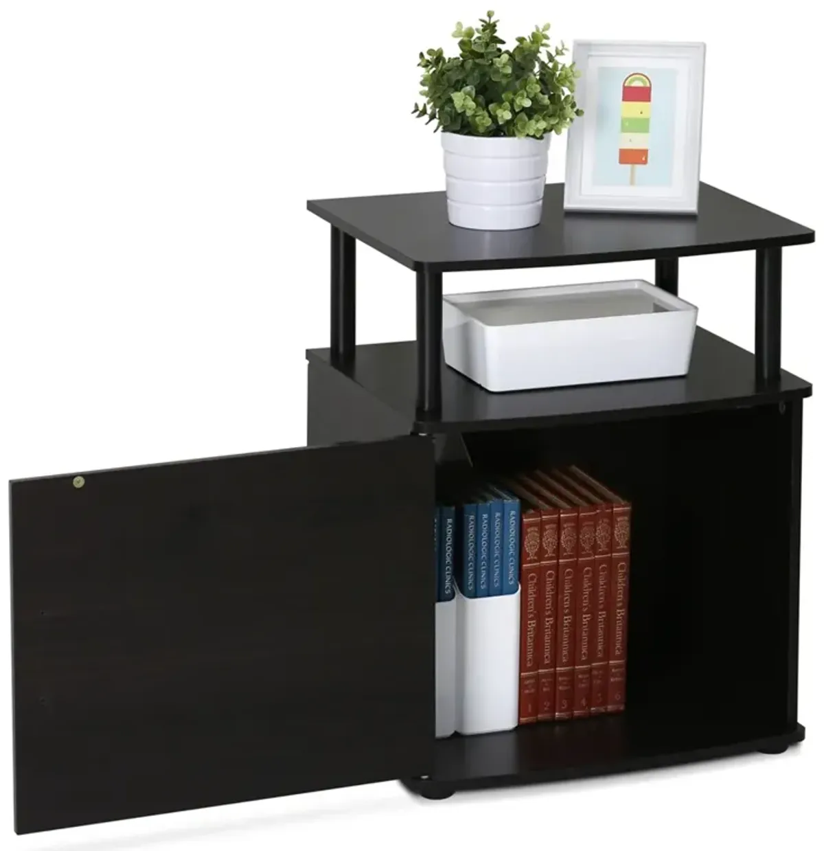 JAYA Utility Design End Table,