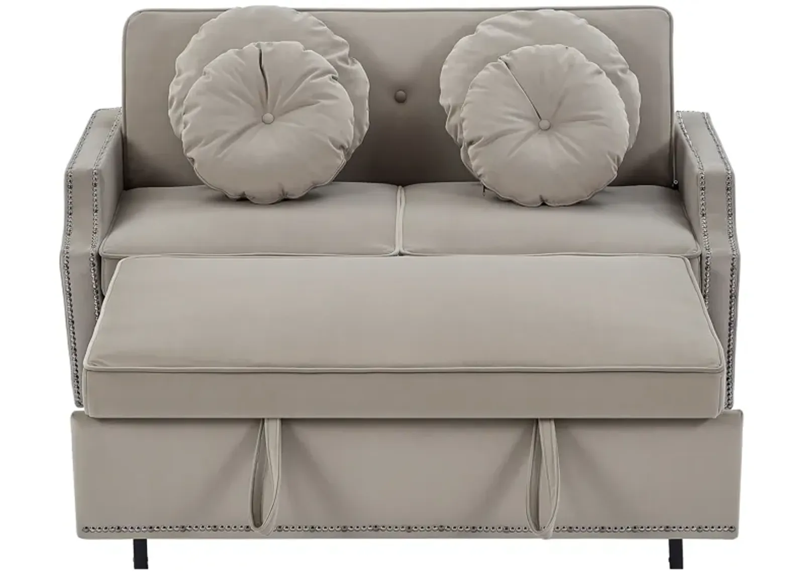 Merax Adjustable Sofa Bed with  Two USB Ports