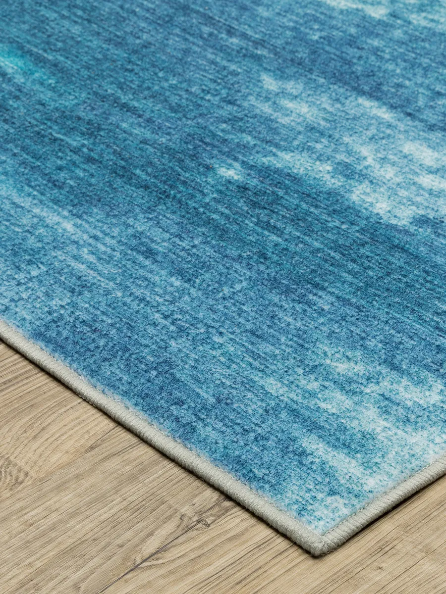 Sumter 7'6" x 10' Blue Rug