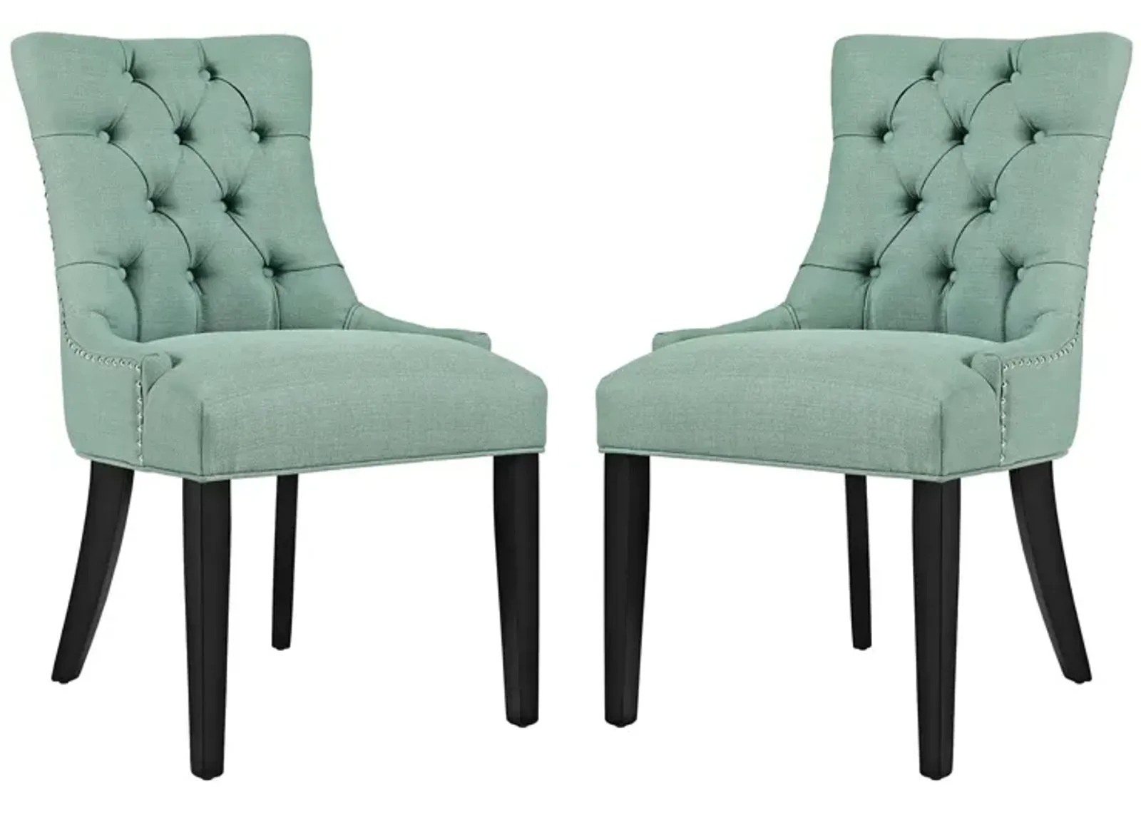 Regent Dining Side Chair Fabric Set of 2