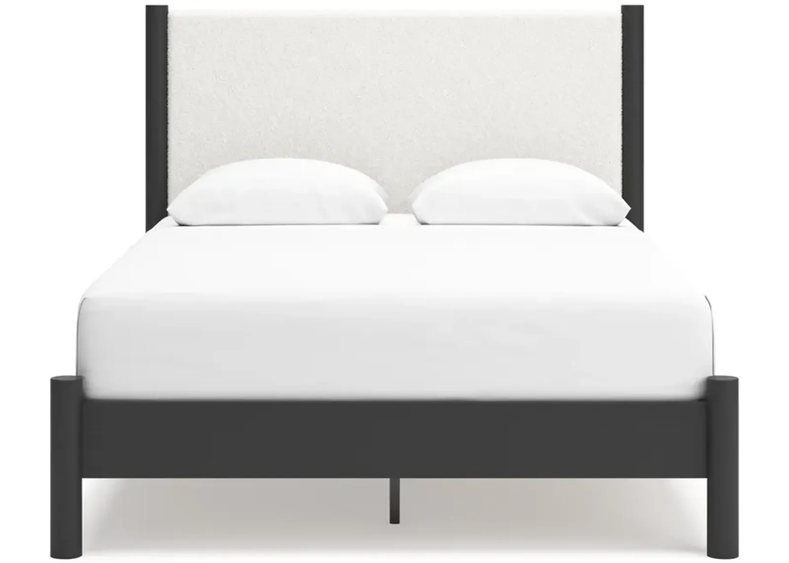 Cadmori Black King Panel Bed