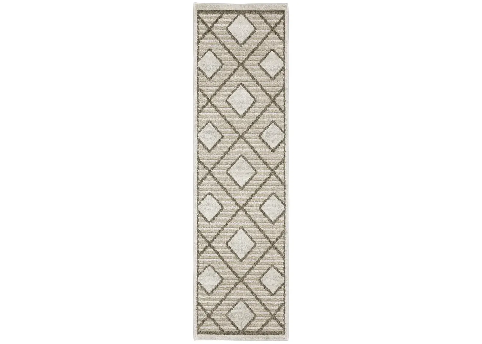 Tangier 2'3" x 7'6" Beige Rug