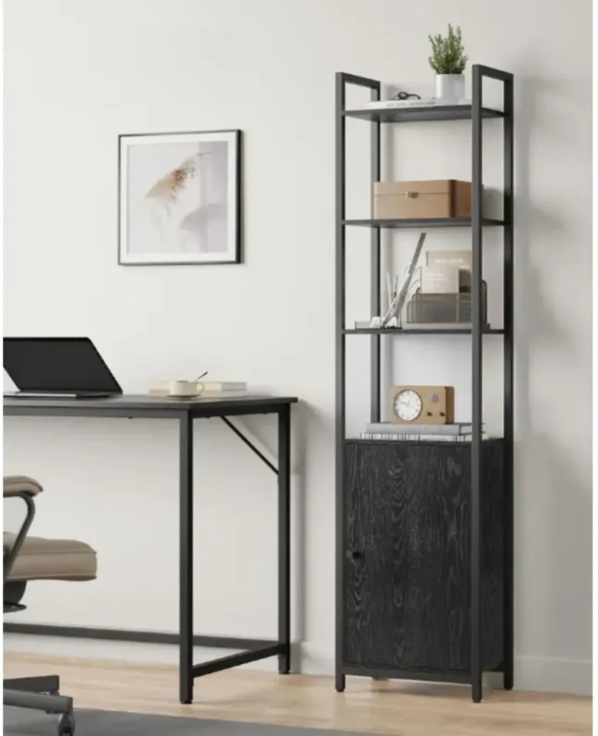 6-Tier Bookshelf for Ample Storage and Stylish Display