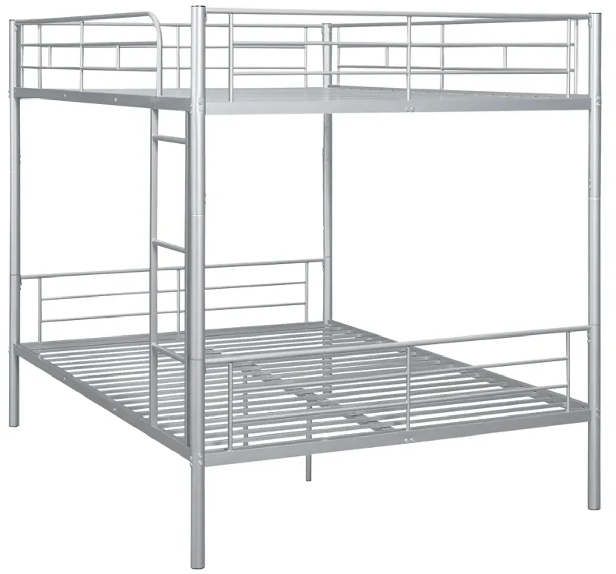 Whisen Full Over Full Metal Bunk Bed - Black