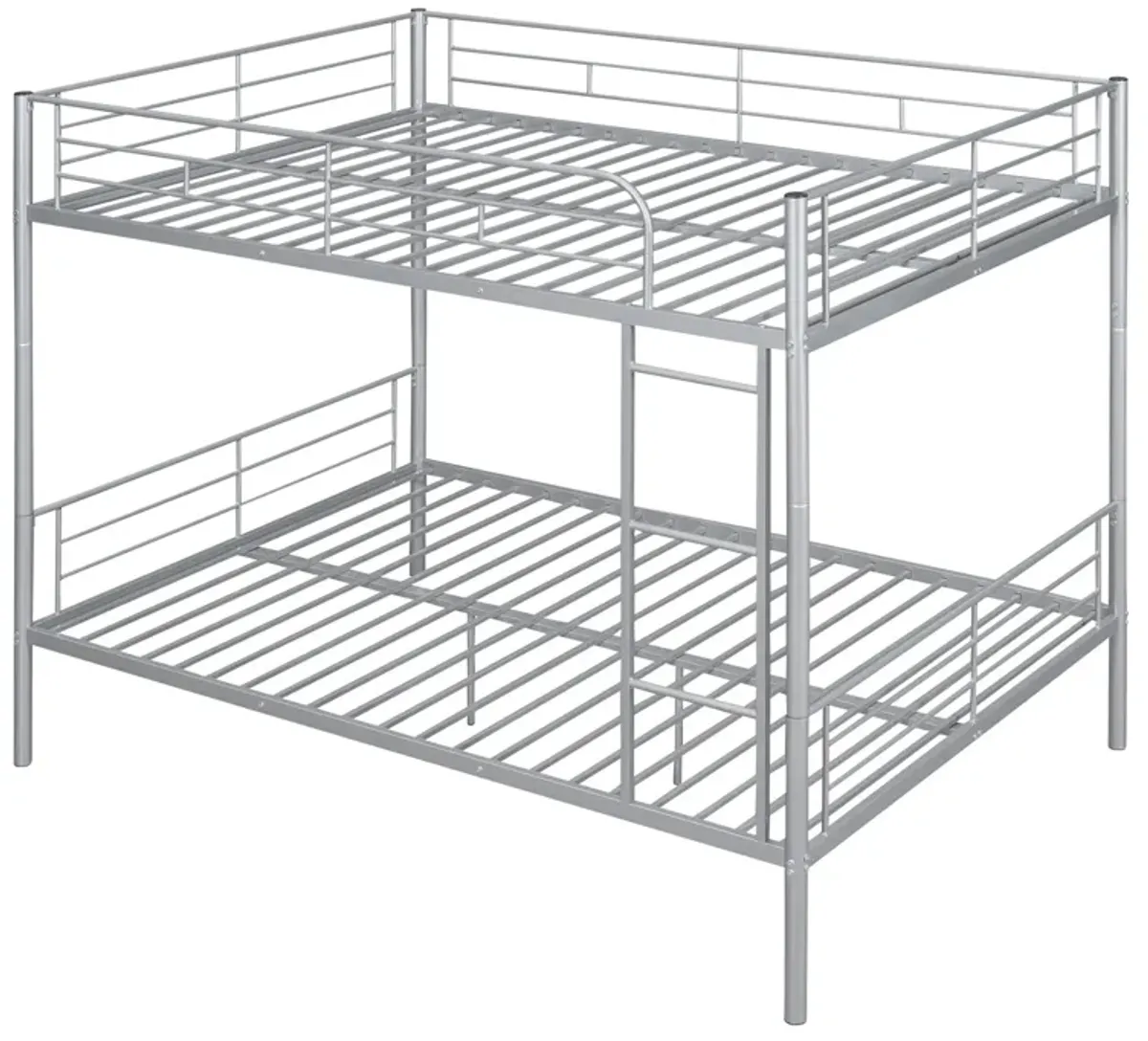 Whisen Full Over Full Metal Bunk Bed - Black