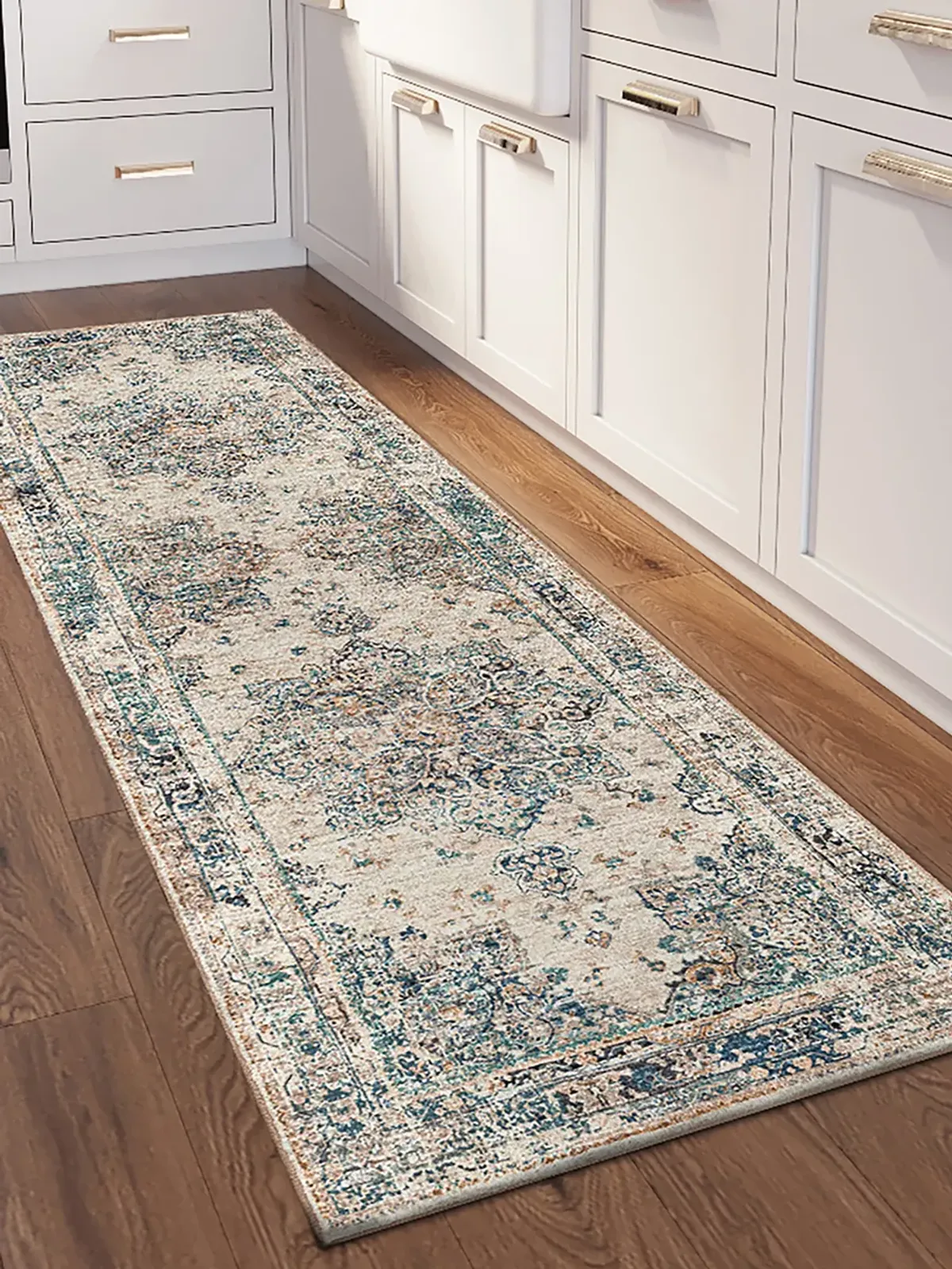 Jericho JC6 Linen 2'6" x 8' Rug