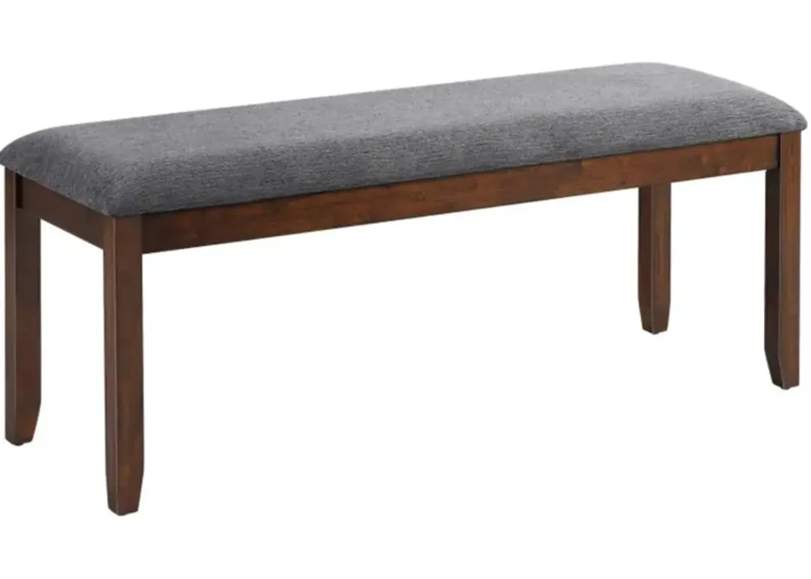 Hivvago Upholstered Entryway Bench Footstool with Wood Legs