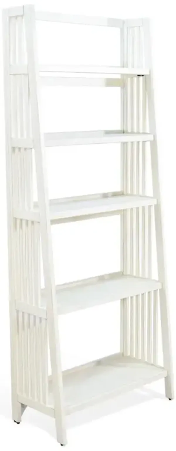 Sunny Designs  72 Mahogany Wood Folding Bookcase