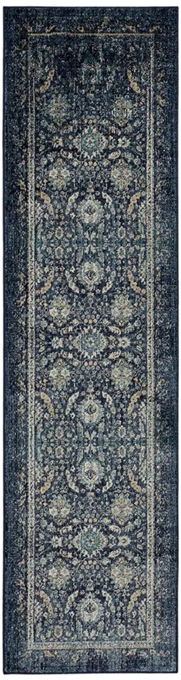 Estate Cumbria Indigo 2' 6" X 10' Rug