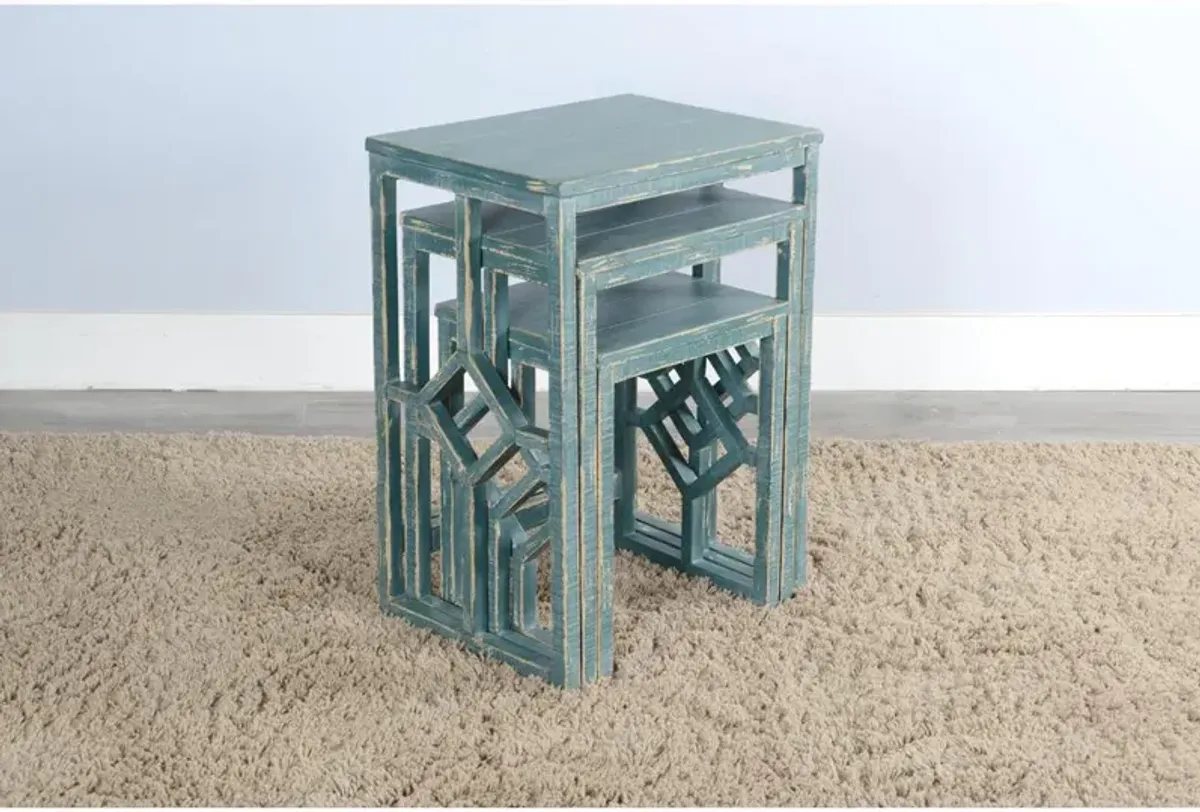 Sunny Designs Sea Grass Nesting Table