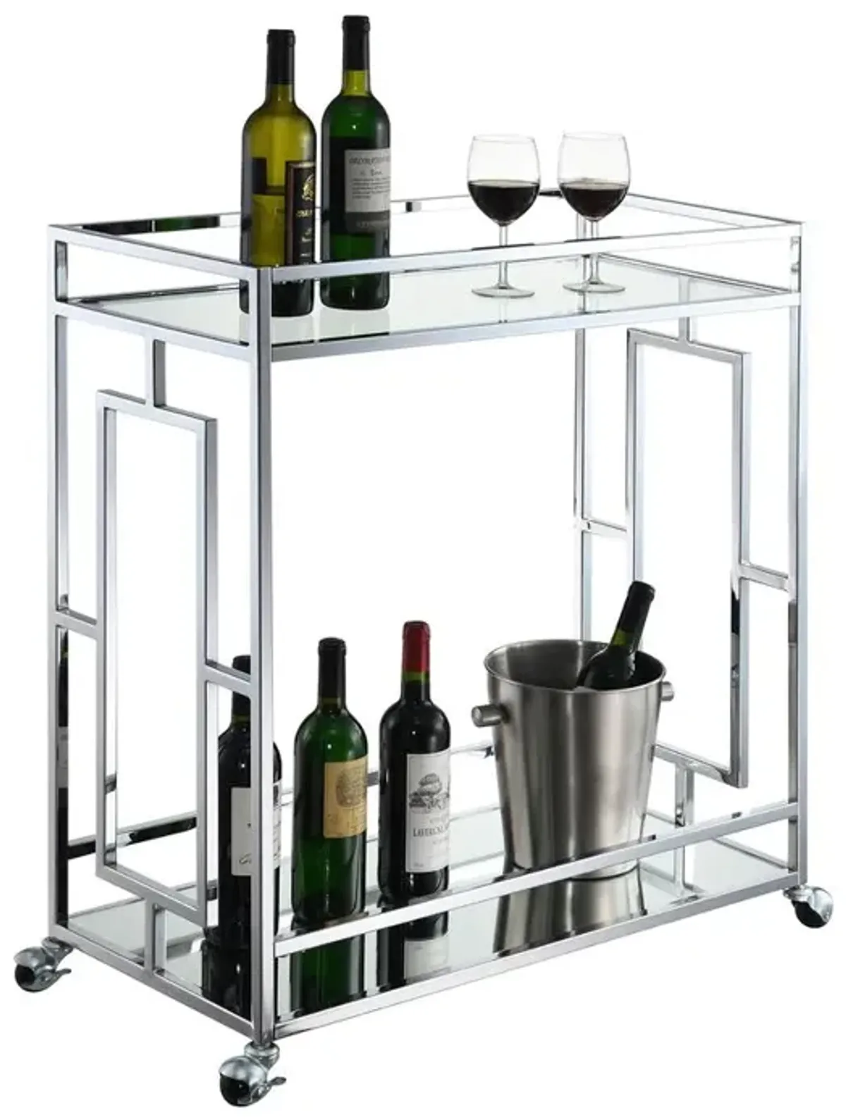 Convenience Concepts Town Square Bar Cart