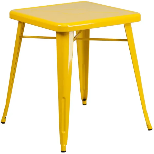 23.75SQ  Metal Table