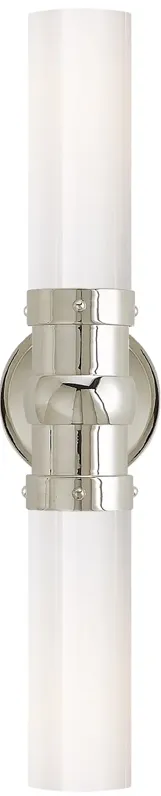 Graydon Double Bath Light in Polished Nickel