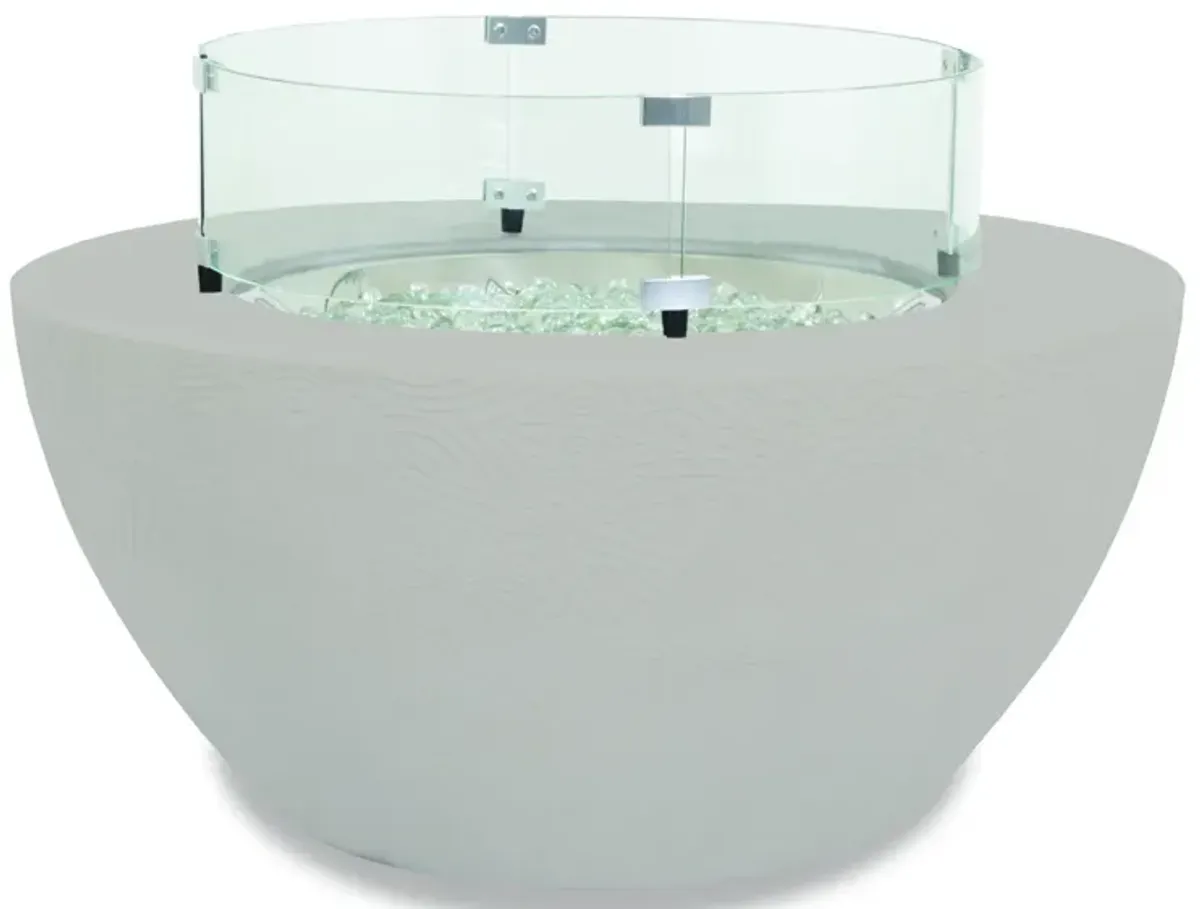 Bali Fire Bowl w/ Glass Surround