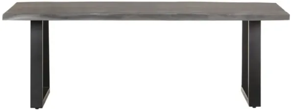 vidaXL Coffee Table with Live Edges 45.3"x23.6"x15.7" Solid Acacia Wood