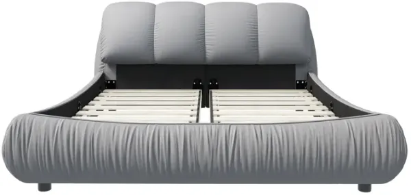 Merax Luxury Upholstered Platform Bed
