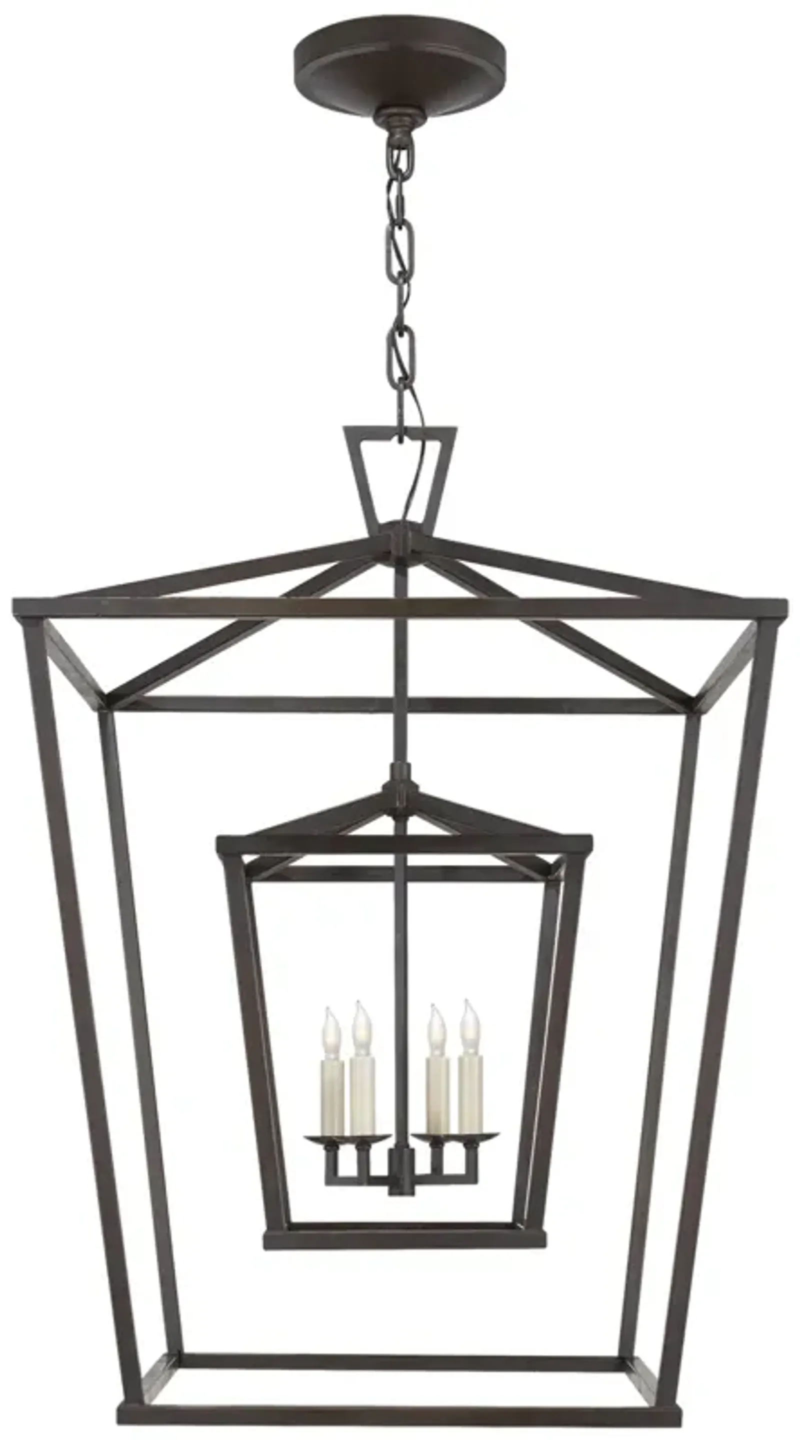 Darlana Lg Double Cage Lantern