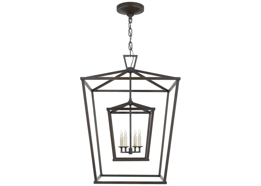 Darlana Lg Double Cage Lantern