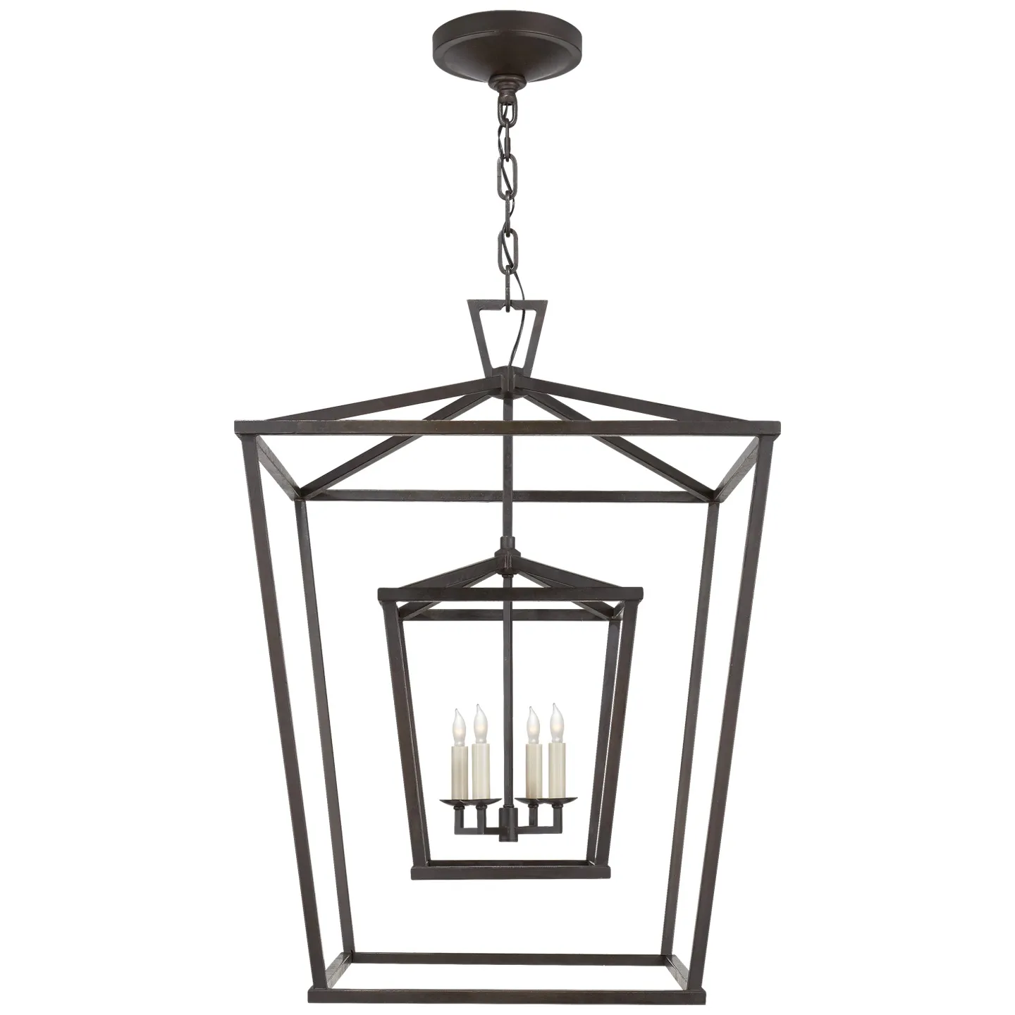 Darlana Lg Double Cage Lantern