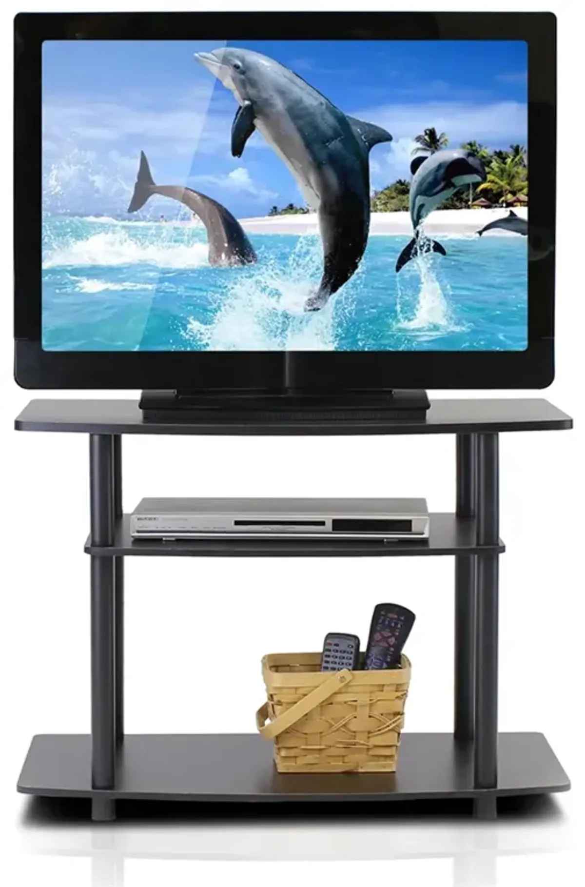 Turn-N-Tube No Tools 3-Tier TV Stands