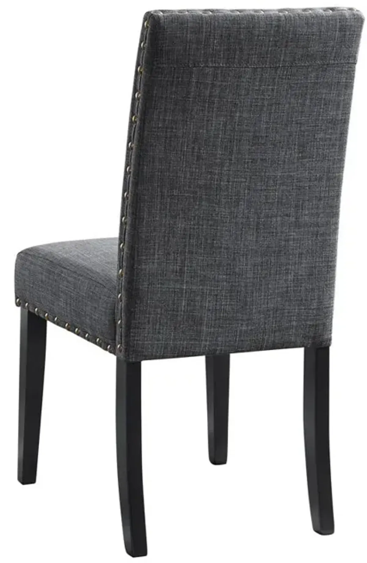 New Classic Furniture Gia Gray Wood Counter Chair with Fabric Seat (Set of 4)