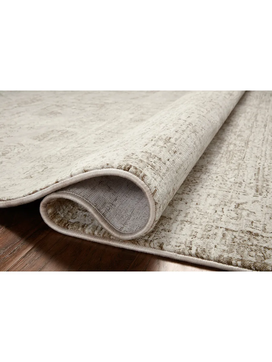 Honora Ivory/Natural 2'7" x 8'0" Runner Rug by Amber Lewis x Loloi