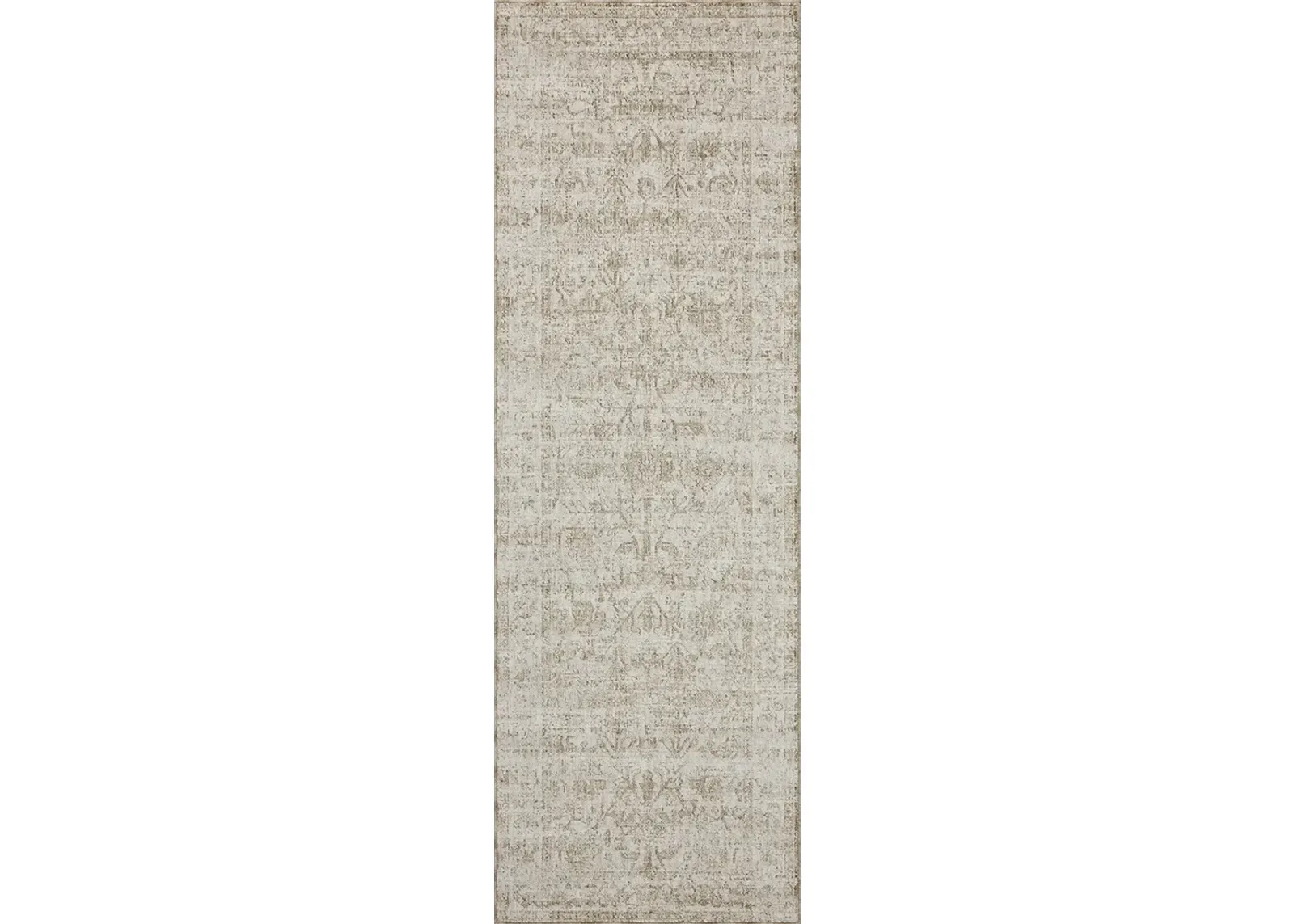 Honora Ivory/Natural 2'7" x 8'0" Runner Rug by Amber Lewis x Loloi