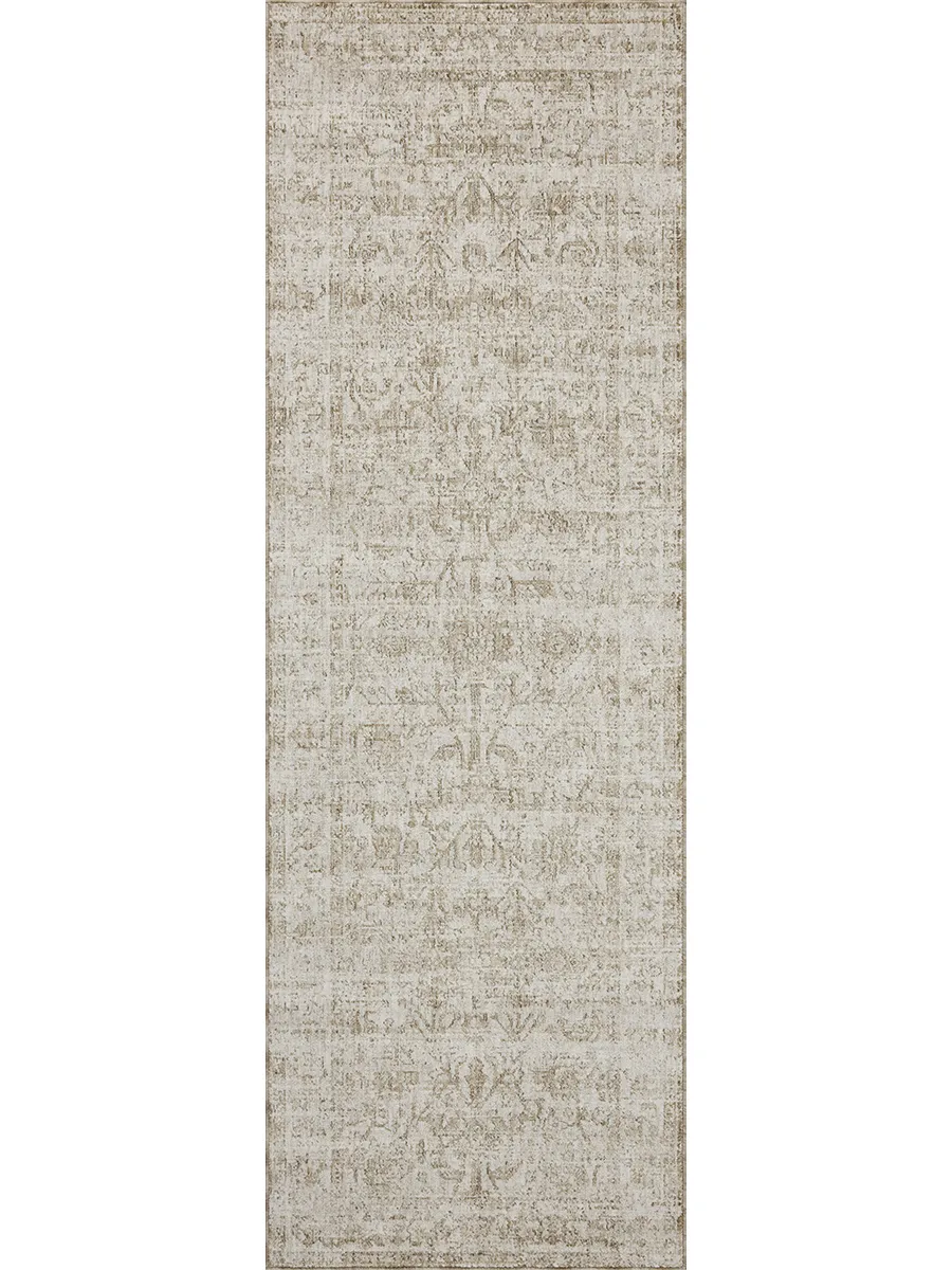 Honora Ivory/Natural 2'7" x 8'0" Runner Rug by Amber Lewis x Loloi