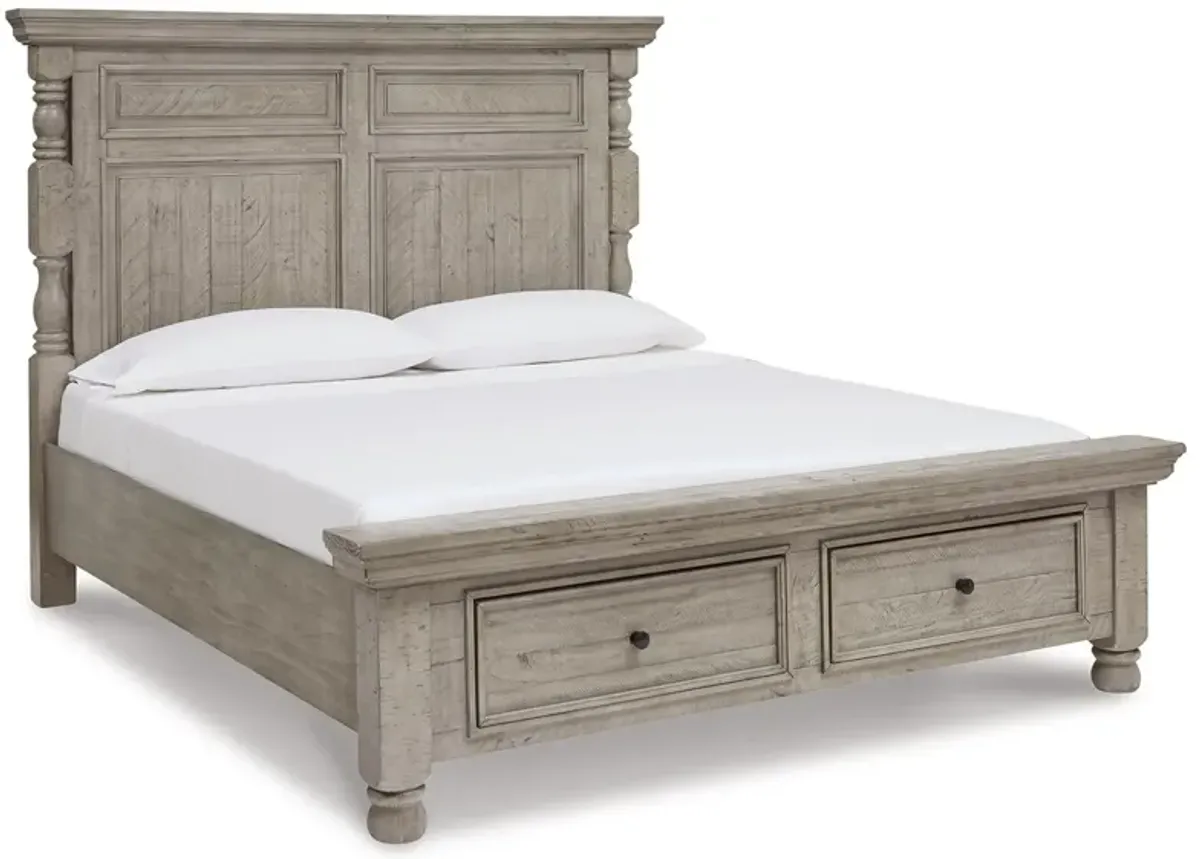 Harrastone California King Panel Bed